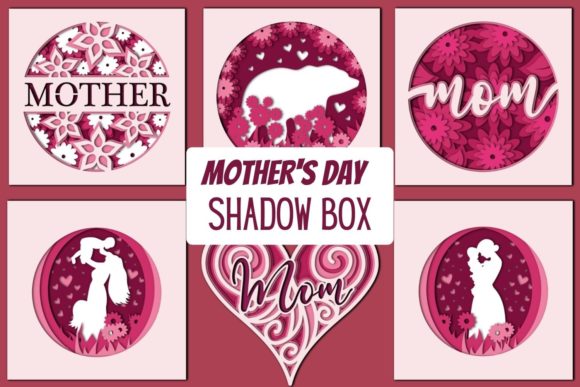 3D Mothers Day Shadow Box: A Creative and Practical Craft Resource