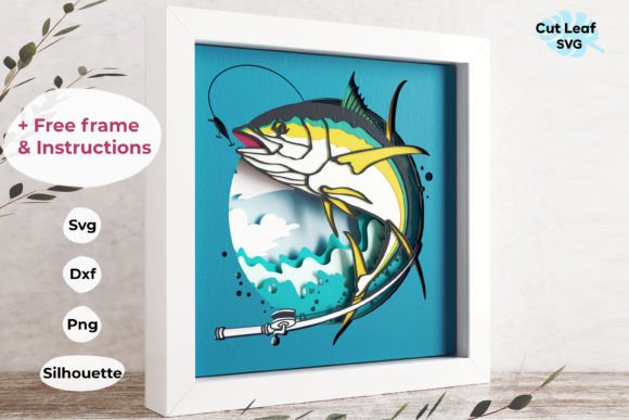 Capturing the Catch: The Rise of 3D Fishing Shadow Boxes and Bluefin Tuna Art