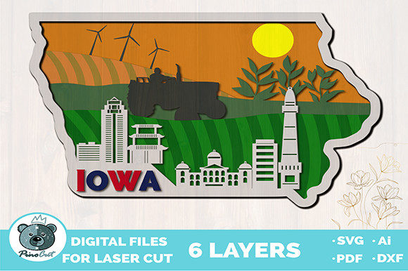 Crafting a 3D Layered Tropical Iowa Sign: A Practical Guide for CNC and Laser Projects