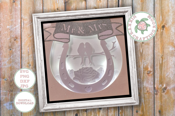 Crafting Timeless Romance with the Love Birds Wedding 3D Shadowbox Template