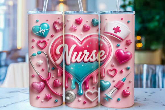 Elevate Nurse Appreciation with a Unique 3D Inflated Design