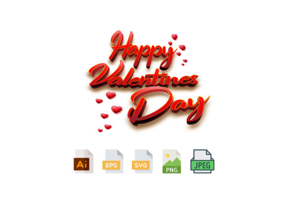 Elevate Your Designs with Valentines Day 3D SVG