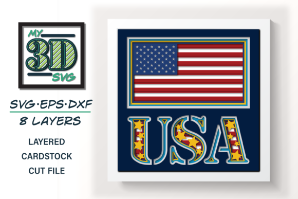 Strategic Implementation of 3D USA - 4th of July Designs for Brand Impact