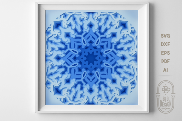 Unlocking Depth: A Comprehensive Guide to the 3D Mandala Shadow Box SVG File